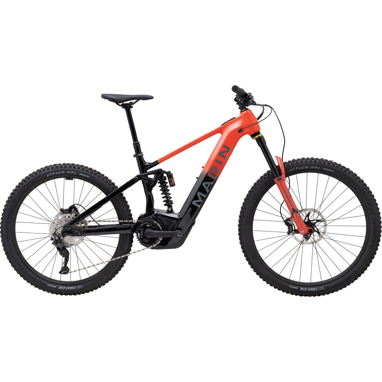 Marin Alpine trail E1 BOSCH 85 NM électrique Rouge et Noir (VTTAE)